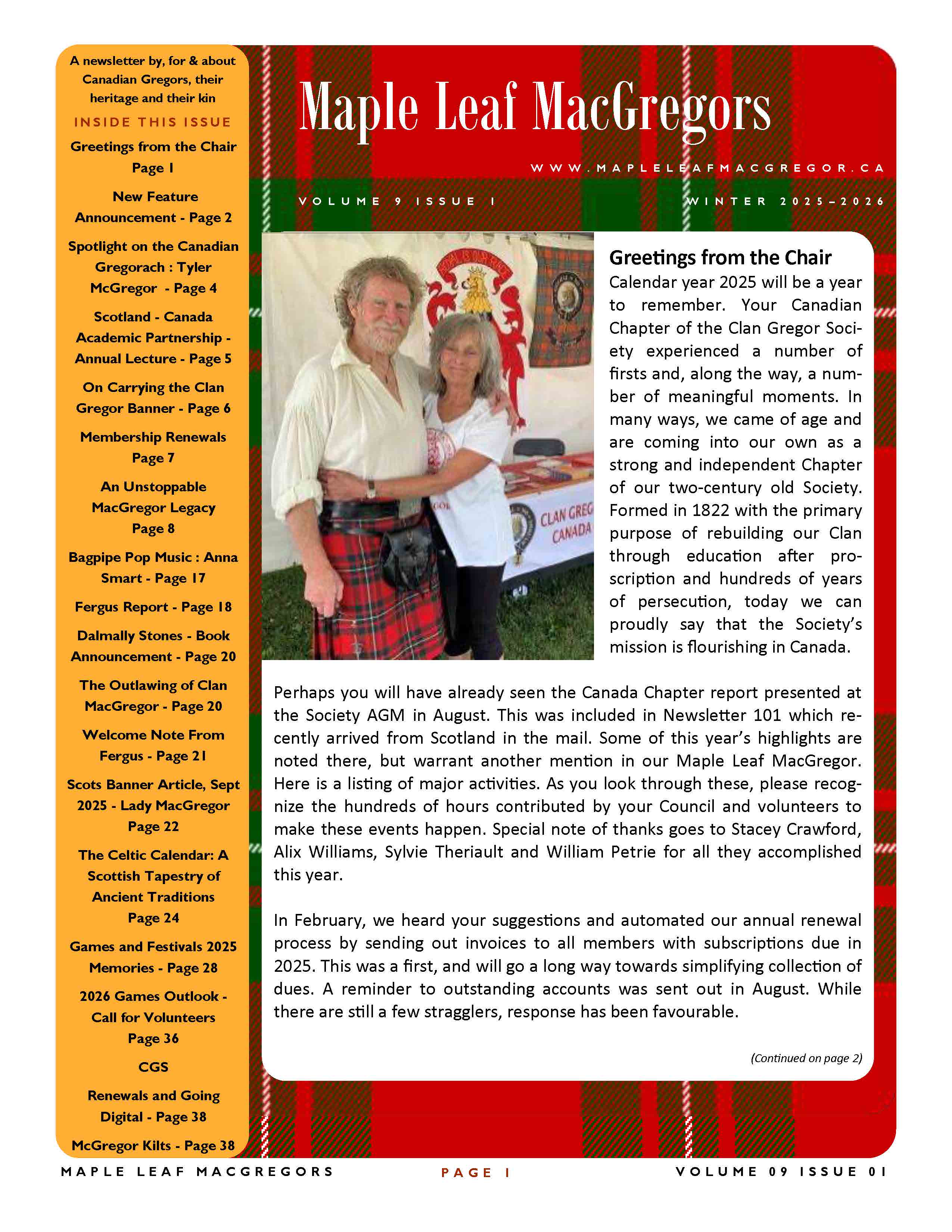 Latest Newsletter